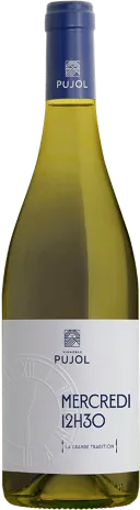image du vin Domaine Pujol "Mercredi 12h30" Igp oc Blanc 2024