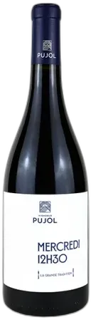 photos du vin Domaine Pujol "Mercredi 12h30" Aop Minervois Rouge 2023