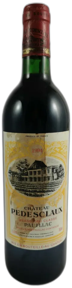 photo du vin Château Pedesclaux 1994