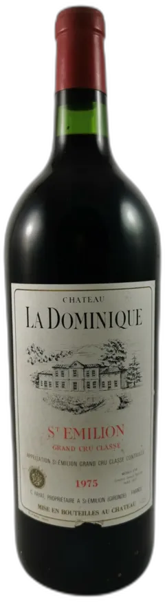 image du vin Château la Dominique 1975