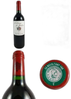 capture du vin la Dame de Montrose 2002