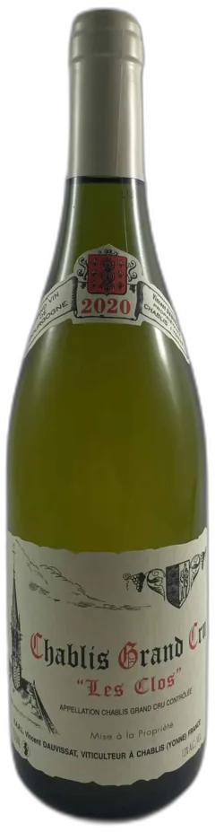 photo du vin Chablis les Clos Vincent Dauvissat 2020