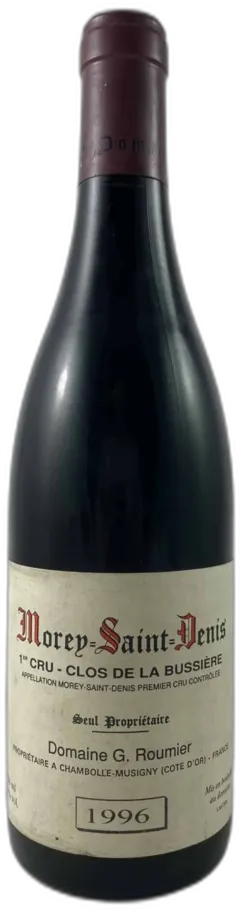 photo du vin Morey Saint-Denis Clos de la Bussière Domaine Georges Roumier 1996