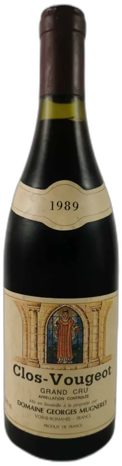photo du vin Clos de Vougeot Domaine Georges Mugneret 1989