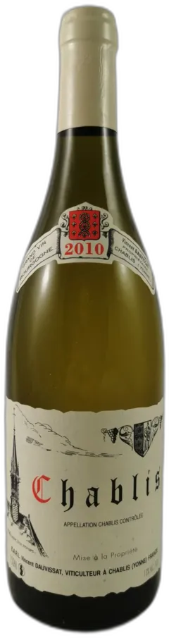photo du vin Chablis Vincent Dauvissat 2010