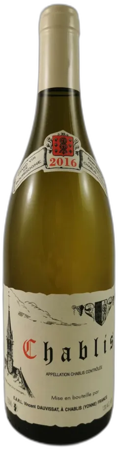 image du vin Chablis Vincent Dauvissat 2016