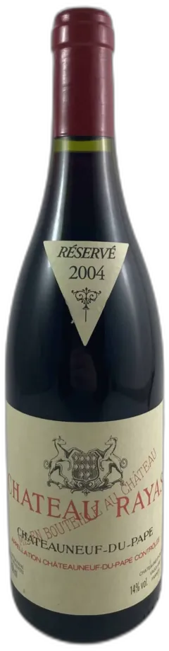 photo du vin Château Rayas Reynaud 2004
