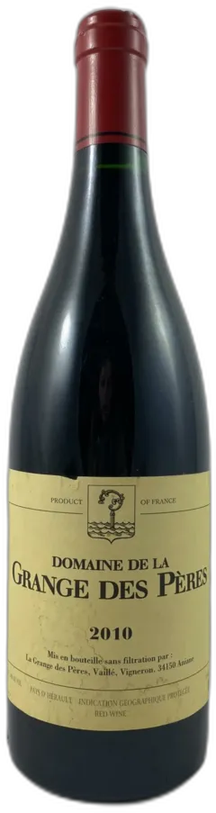 image du vin Domaine de la Grange des Pères 2010