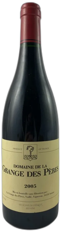 photo du vin Domaine de la Grange des Pères 2005