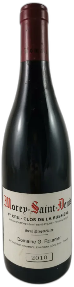 vue du vin Morey Saint-Denis Clos de la Bussière Domaine Georges Roumier 2010
