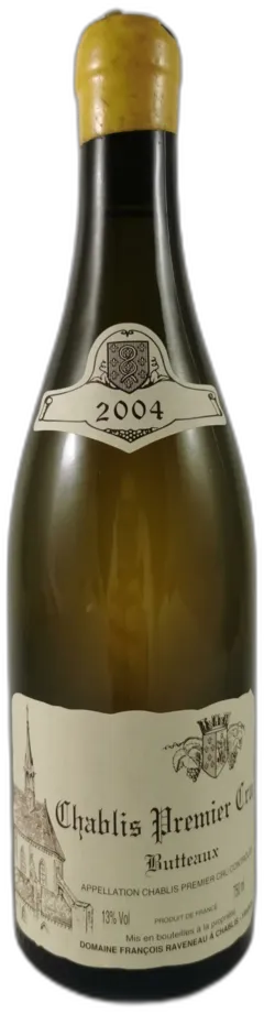 vue du vin Chablis Butteaux Raveneau 2004