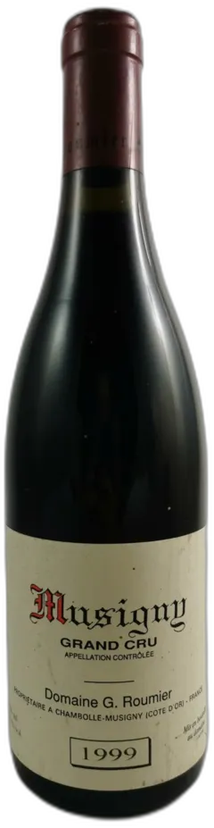 capture du vin Musigny Domaine Georges Roumier 1999
