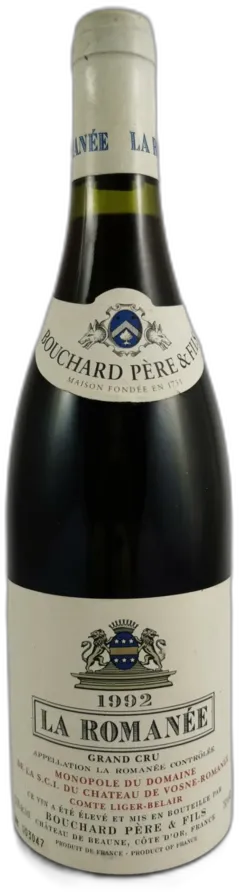 photos du vin la Romanée Bouchard Père & Fils 1992