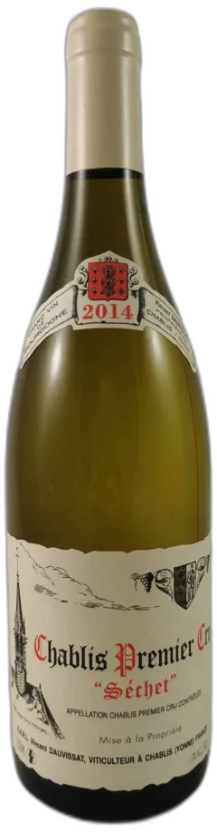 photo du vin Chablis Séchet Vincent Dauvissat 2014