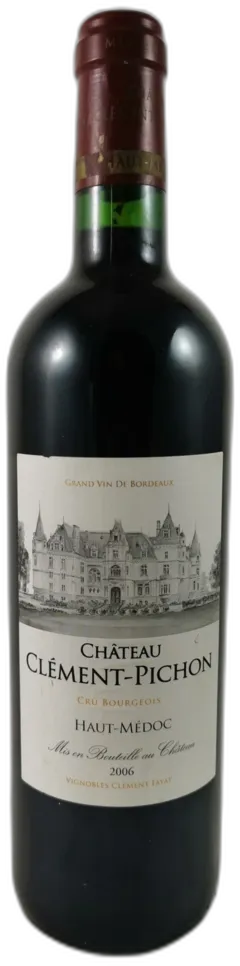 image du vin Château Clément-Pichon 2006