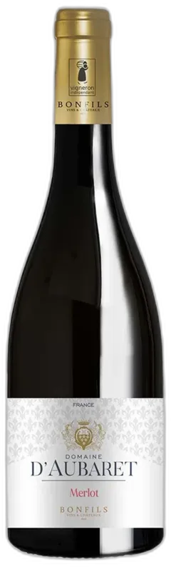 illustration du vin Domaine d’Aubaret Merlot Rouge