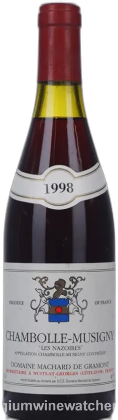 photo du vin Chambolle Musigny les Nazoires