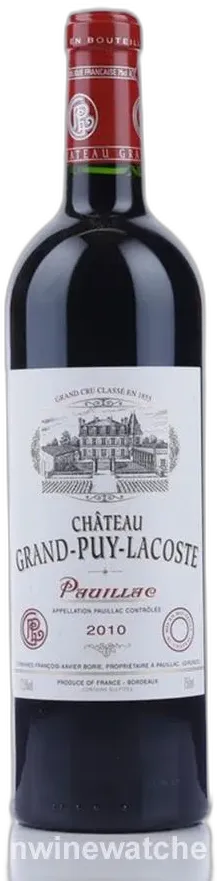 capture du vin Grand Puy Lacoste