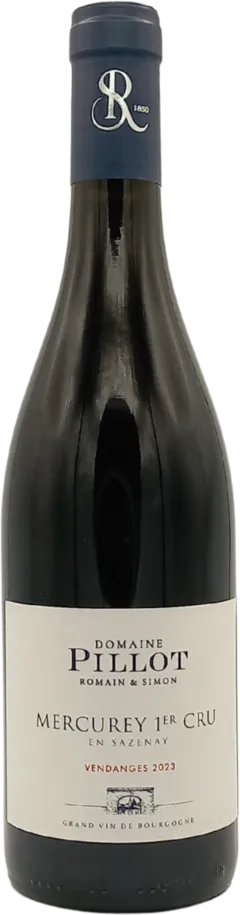 photo du vin Mercurey	1er Cru en Sazenay 2023 Domaine Pillot