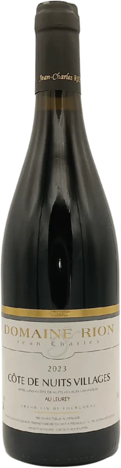 photo du vin Côtes de Nuits Villages au Leurey 2023 Domaine Jean Charles Rion