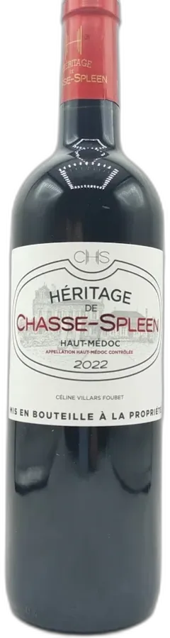 photo du vin L'Héritage de Chasse Spleen