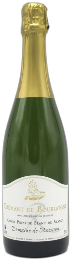 vue du vin de Bourgogne Brut Cuvée Prestige Domaine de Rotisson