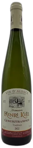 photo du vin Domaine Henri Klée Gewurztraminer Tradition