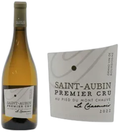 vue du vin Saint-Aubin 1er Cru le Charmois
