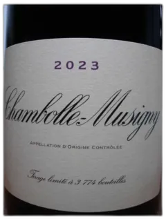 capture du vin Chambolle Musigny Domaine de la Vougeraie