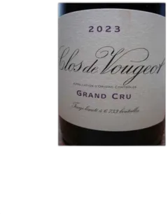 photo du vin Clos de Vougeot