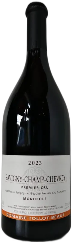 photo du vin Savigny Champ Chevrey 1er Cru Monopole Rouge