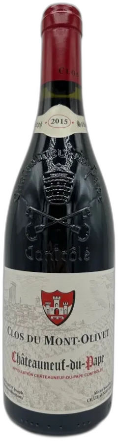 image du vin Clos du Mont Olivet Chateauneuf du Pape Rouge 2015