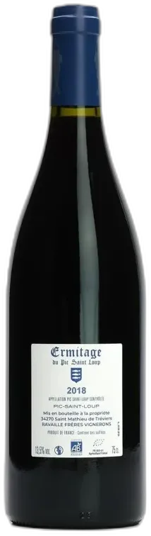 image du vin Tour de Pierres Rouge Heritage du Pic Saint Loup