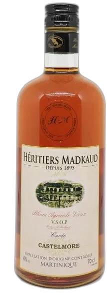 illustration du vin Héritiers Madkaud Rhum Vieux VSOP