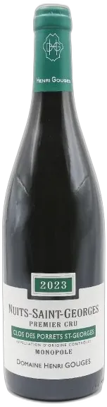 image du vin Domaine Henri Gouges Nuits Saint Georges 1er Cru Clos des Porrets St-Georges