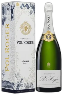 photos du vin Magnum Champagne Pol Roger Brut Reserve Sous Etui