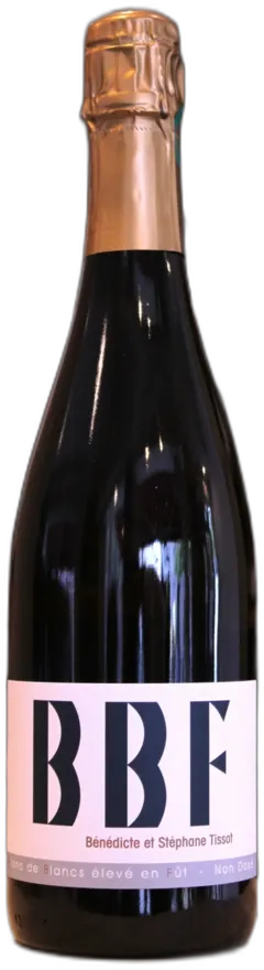 vue du vin Cremant du Jura "Bbf" Domaine Stephane Tissot