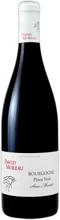 image du vin David Moreau Bourgogne Pinot Noir Sous Montot