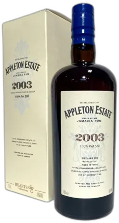 photo du vin Rhum Appleton Estate Hearts 2003