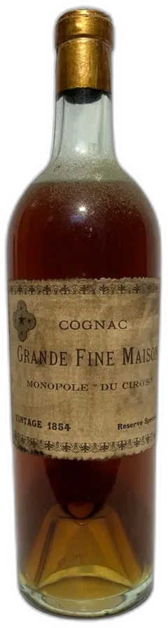 photo du vin Grande Fine Maison 1854 Réserve Spéciale Monopole "du Ciro's"