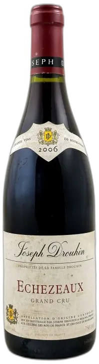 vue du vin Joseph Drouhin Echezeaux 2006