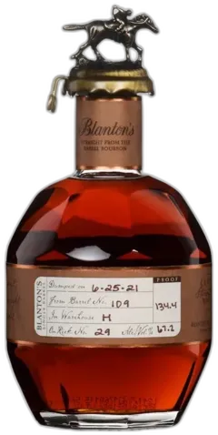 capture du vin Blanton’s Straight From The Barrel