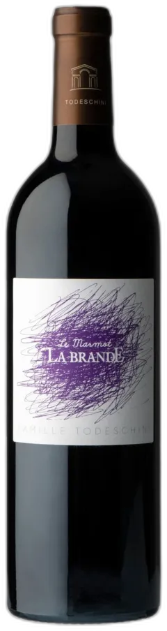 photo du vin Castillon Côtes de Bordeaux "Marmot de la Brande" Sans Souffre Château la Brande, Château Mangot
