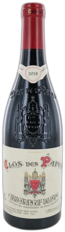 image du vin Clos des Papes 2018