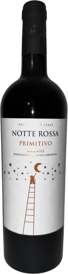 photo du vin Notte Rossa Primitivo Igp Salento Rouge