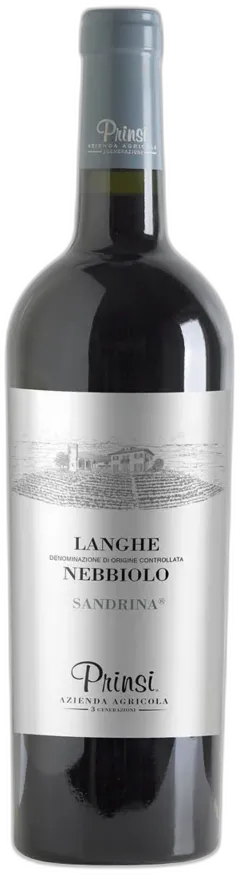 photo du vin Langhe Doc Nebbiolo Sandrina Prinsi 2023