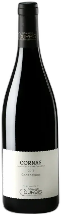 vue du vin Domaine Courbis Cornas les Eygats 2022