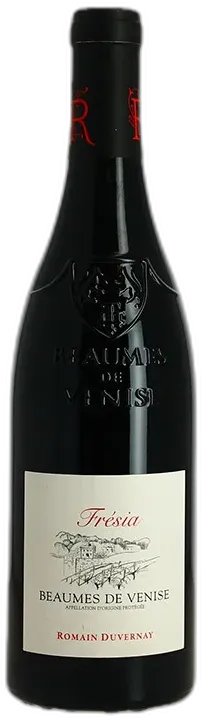 photo du vin Beaumes de Venise Rouge Fresia Domaine Duvernay 2022