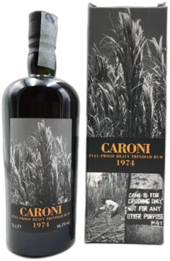 image du vin Caroni 1974 Heavy Rum Full Proof 34 Ans