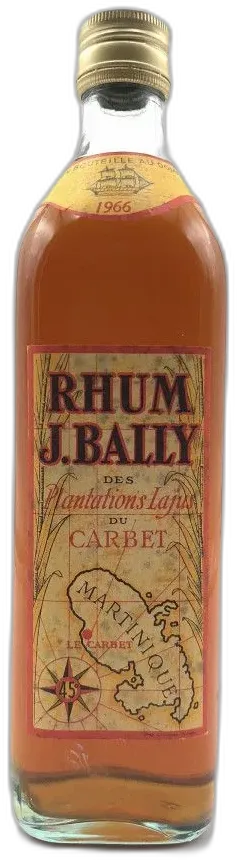 photo du vin Rhum J. Bally 1966 Martinique